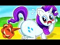 MY LITTLE PONY: Has Rarity been poisoned by someone? - Stop Motion Paper | Yul Channel