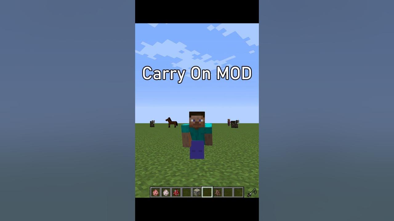 【Minecraft MOD】Carry On MOD