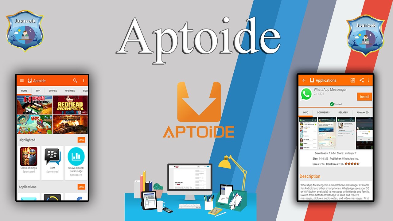 Tienda Alternativa A La Play Store - Aptoide (Review) - YouTube