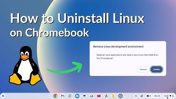 How to Uninstall Linux Development Environment on Chromebook
