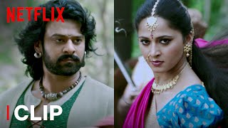 Prabhas Falls In Love At First Sight | Baahubali 2: The Conclusion | Netflix India screenshot 5
