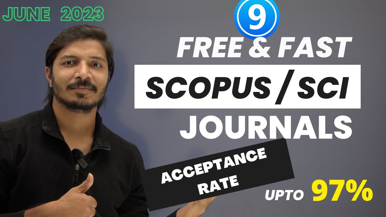 Free and Fast Publication SCOPUS and  of Science Indexed Journals II