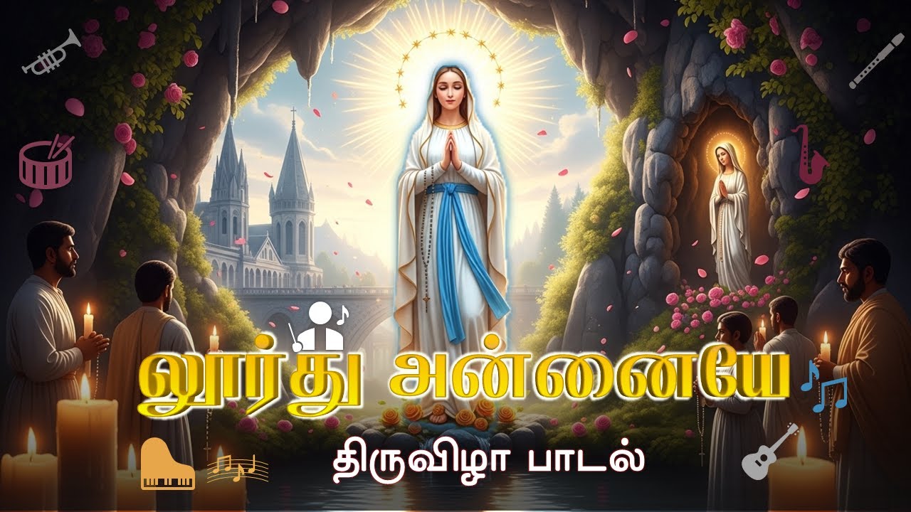 ✨ லூர்து அன்னையே ✨ திருவிழா பாடல் #tamilchristian #tamilchristiansongs #music #lourdes #tamilprayer