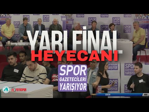 Yarı Final'de Kartlar Havada Uçuştu! Heyecan Dozunun Yükseldiği Anlar | Spor Gazetecileri Yarışıyor