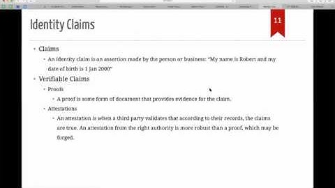 Introduction to Decentralized ID and Sovereign Identity