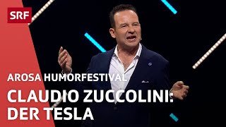 Claudio Zuccolini: Der Tesla - das iPad auf vier Rädern | Arosa Humorfestival 2021 | Comedy | SRF