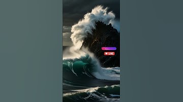 Rhythm of the Ocean Dance #shorts  #waves #kreaai #aidesign