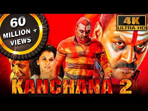 Kanchana 2 (4K ULTRA HD) | साउथ की जबरदस्त हॉरर मूवी | Raghava Lawrence, Taapsee Pannu, Nithya Menen