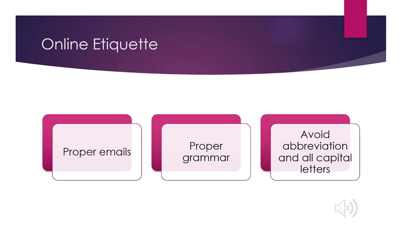Presentation on the Importance of Business Etiquette YouTube