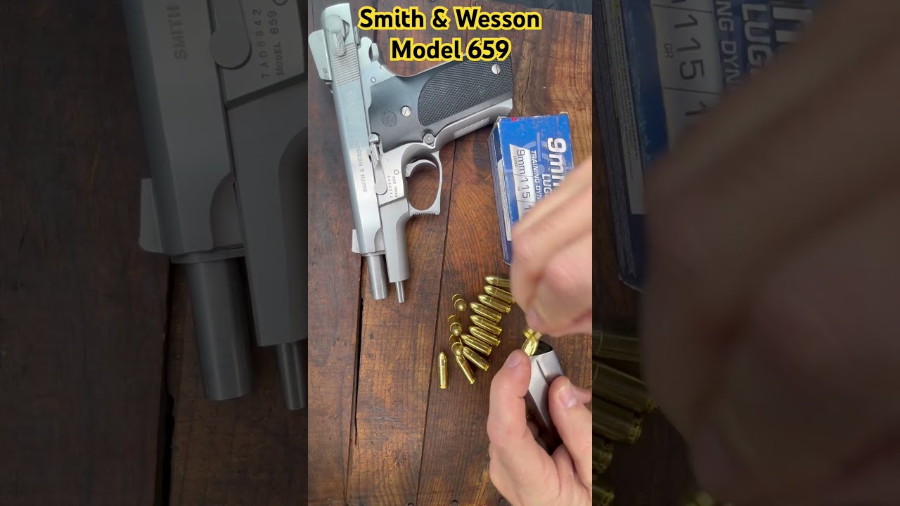 Smith & Wesson Model 659 Pistol - YouTube