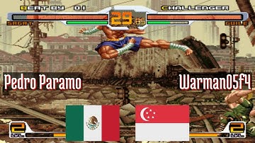 SNK vs Capcom Chaos Super Plus (FT5) - Pedro Paramo (MX) vs Warman05f4 (SG) - 2021-11-25