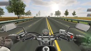 Highway traffic rider gameplay | shadow R bike screenshot 5