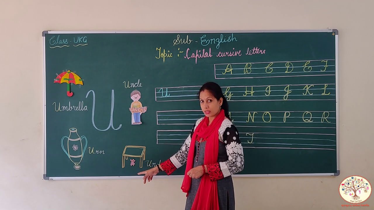 Gurukulam Online Classes UKG Cursive U YouTube Gurukulam online classes ukg cursive u youtube