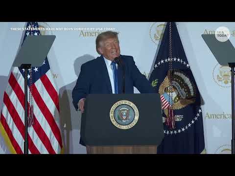 Trump speech announces AI-powered 'America.gov' website with chatbot for government services