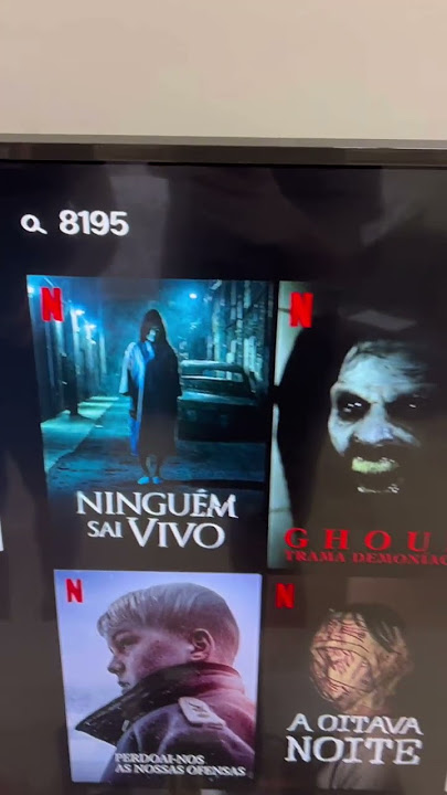 CODIGOS DA NETFLIX PARA FILMES DE TERROR #shorts 