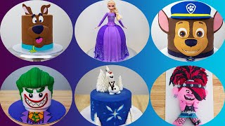 Kids Cartoon Characters Made Into Cakes