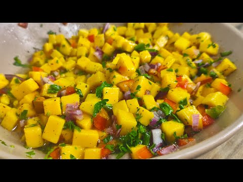 Mango Salsa! Quick, Simple and Delicious