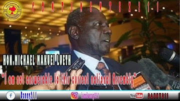 Michael Makuei Lueth-"I am not answerable to this current national Assembly." |CONTINENTEX211|