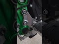 Kawasaki KLE500 2026 vibrating footpegs fixed