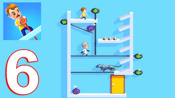 Pin Pull Gameplay Walkthrough Part 6 All Levels (IOS/Android)