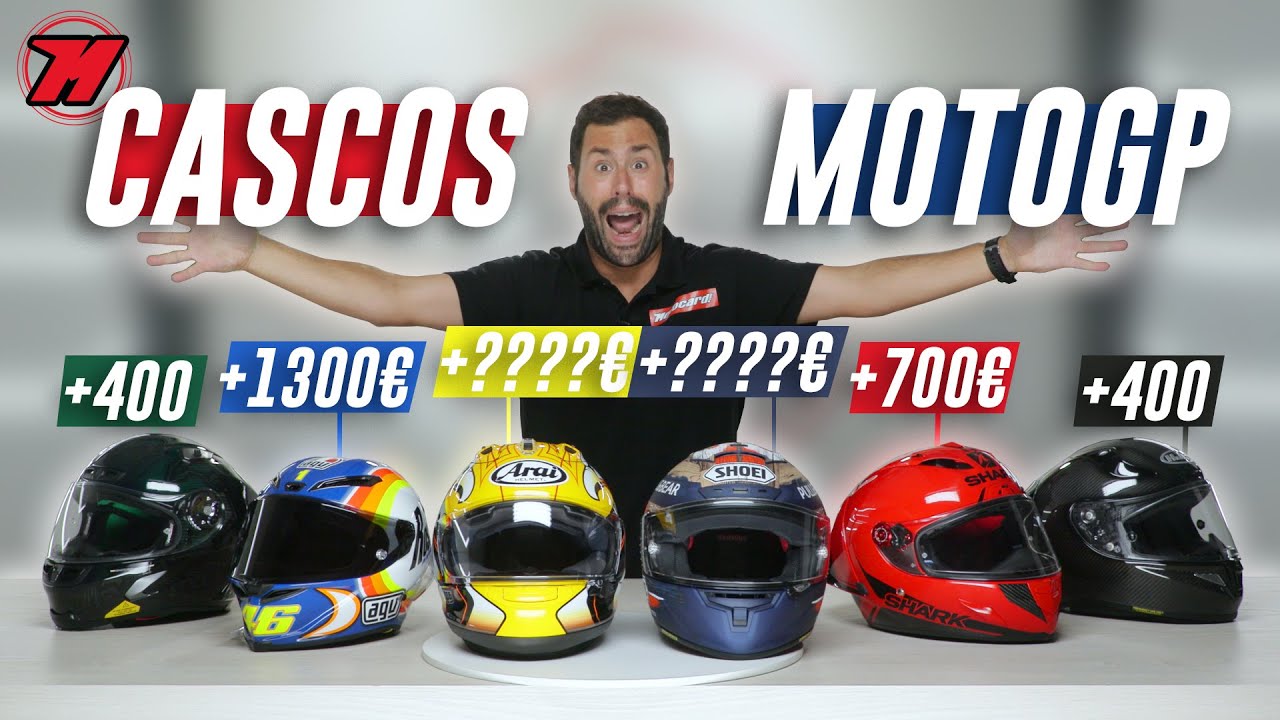 Continental Con rapidez incluir Casco @motogp: ¿cuánto valen? ¿Cuánto pesan? ¡GUÍA DEFINITIVA! 🔝🔝 -  YouTube