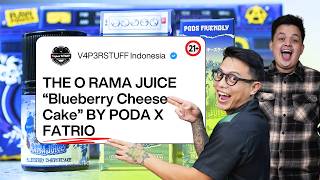 FOR THOSE WHO DARE, APPARENTLY | BLUEBERRY CHEESECAKE BY PODA X FATRIO