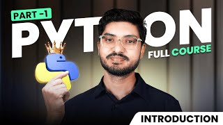 Learn Python Basics in just 2 hours | Python Basics in Hindi Learn Python For Beginners In Hindi In 2024 Start Python Programming Today In 8 Hours