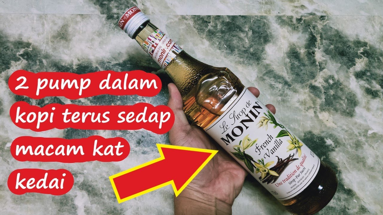 MONIN Flavour Syrup French Vanilla Original Malaysia Review | สรุปข้อมูลที่เกี่ยวข้องไซรัป monin ราคาที่สมบูรณ์ที่สุด