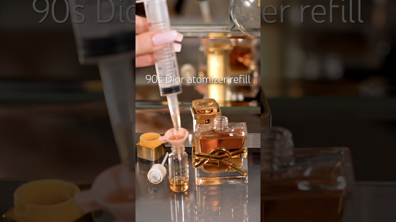 Let's clean & refill this vintage Dior beauty atomizer #beauty