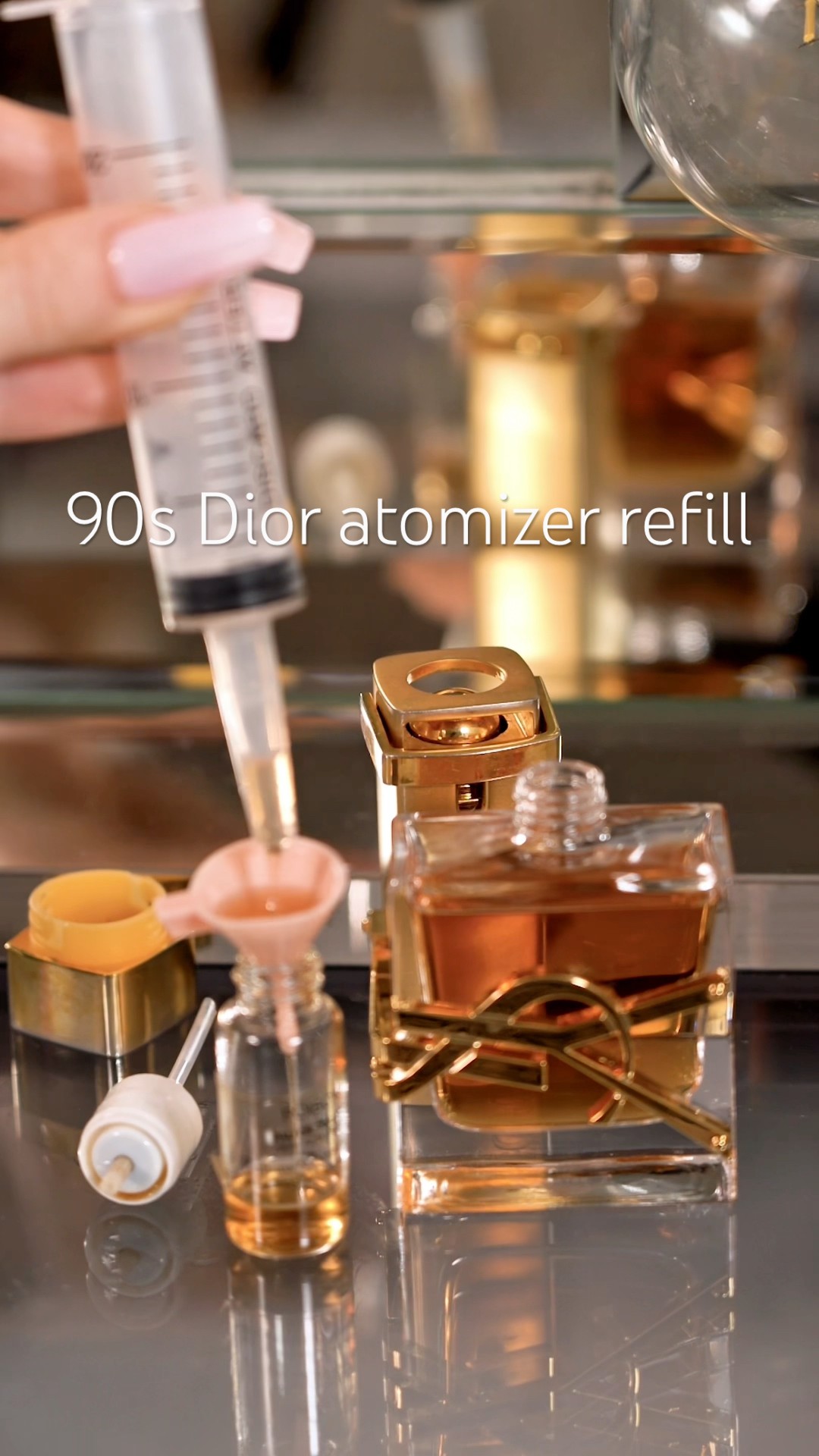 Let's clean & refill this vintage Dior beauty atomizer #beauty
