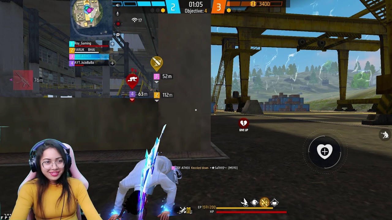 AWM DiDi Is Back | Free Fire X Jujutsu Kaisen 