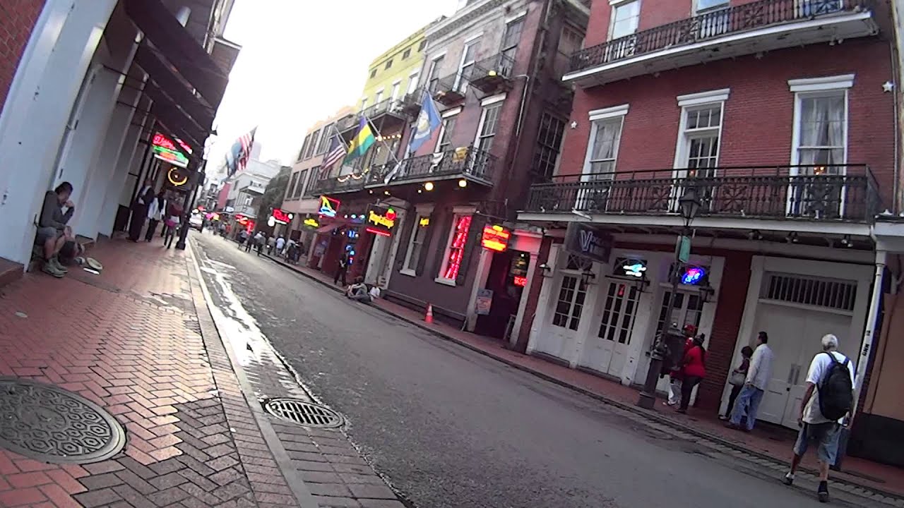 Walking Around Bourbon Street YouTube