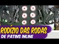 Como fazer rodízio das rodinhas do seu patins ✷ Configuração Normal e Rockeadas