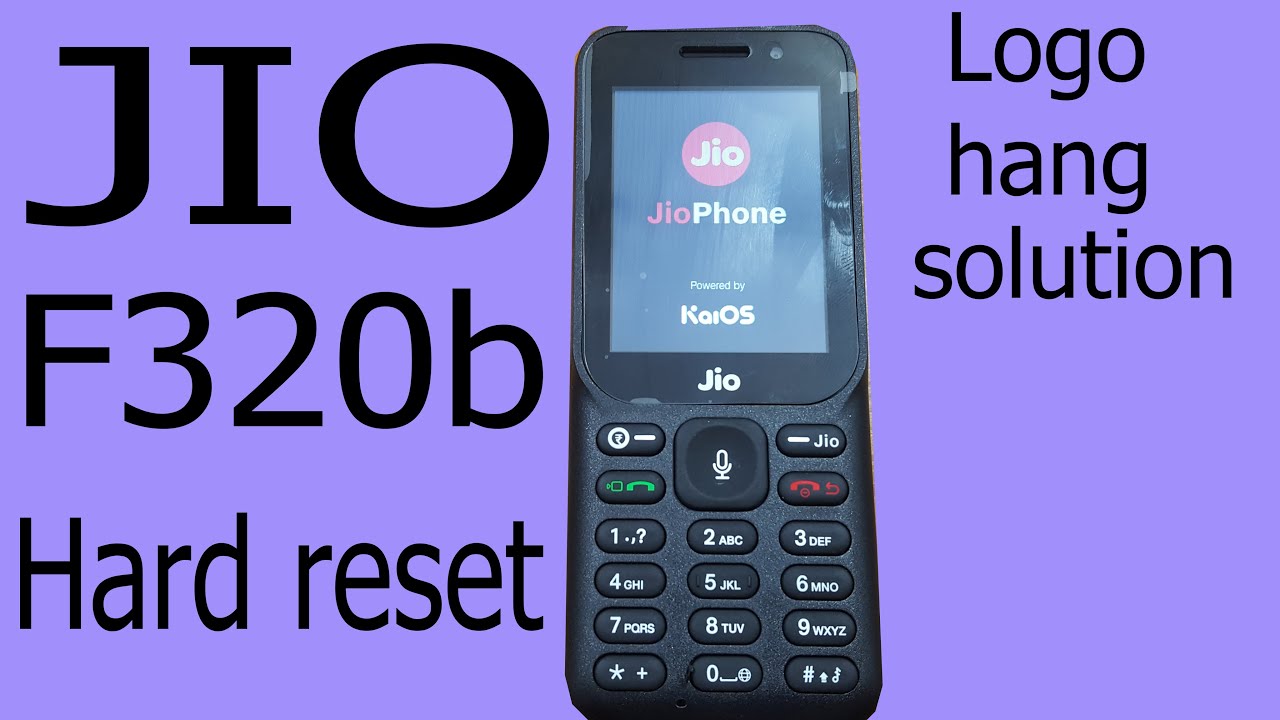 JIO F320B HARD RESET DONE YouTube