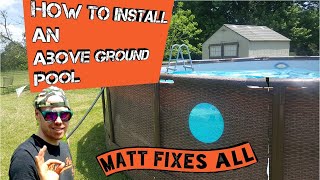 Easy DIY: Setting Up Your Coleman 18' x 48" Pool in Minutes! Beginner Friendly!