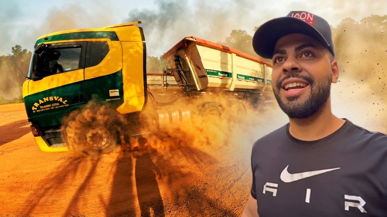 NÃO PODE PARAR! ACOMPANHE MAIS UM CARREGAMENTO NA ESTRADA🚛