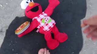 Singing Pizza Elmo Destruction