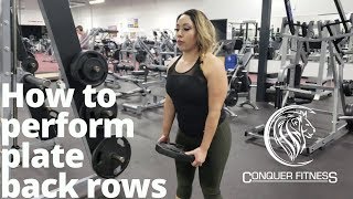 How to Perform and Properly Execute Plate Back Rows
