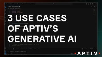 3 Use Cases of Aptiv’s Generative AI