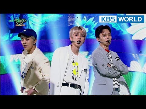 EXO-CBX - Blooming Day | 첸백시 - 花요일 [Music Bank HOT Stage / 2018.04.20]