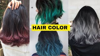 Trendy Women's Hair Color Transformations