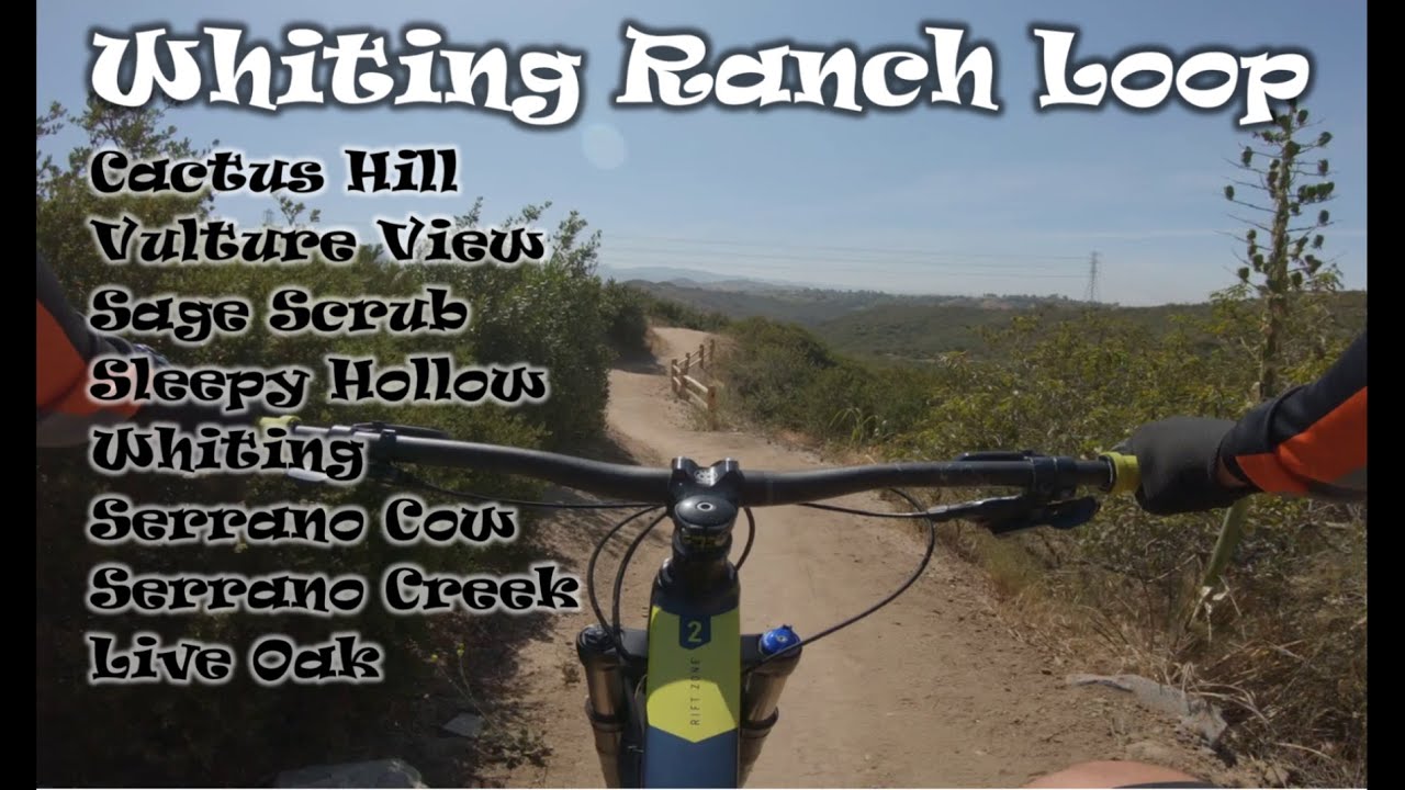 Whiting Ranch Loop-Cactus Hill to Live Oak -- 8 trails - YouTube