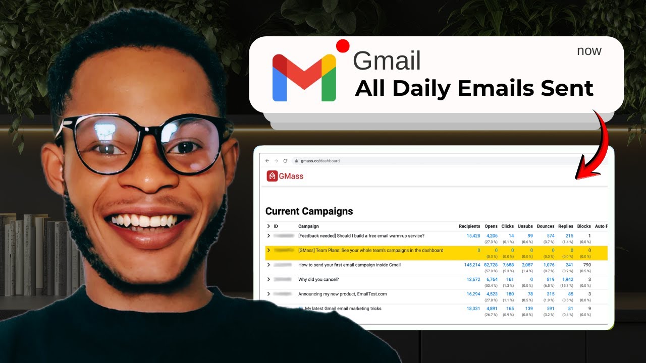 This Machine Sends Hundreds of Emails Directly from Gmail Daily (GMass Tutorial)