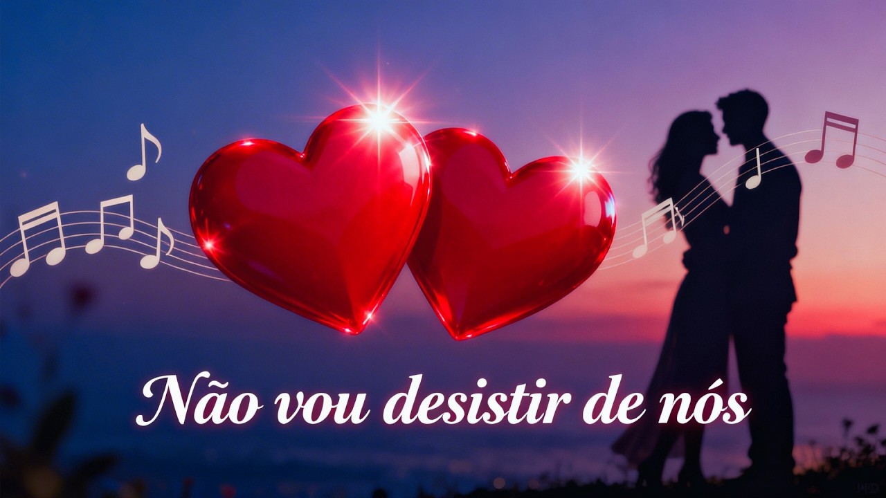 Eu não vou desistir de nós dois, meu coração escolheu você | A mais linda música romântica