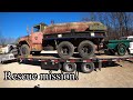 M35A2 water truck and M100 Jeep trailer recovery @C&C Equipment