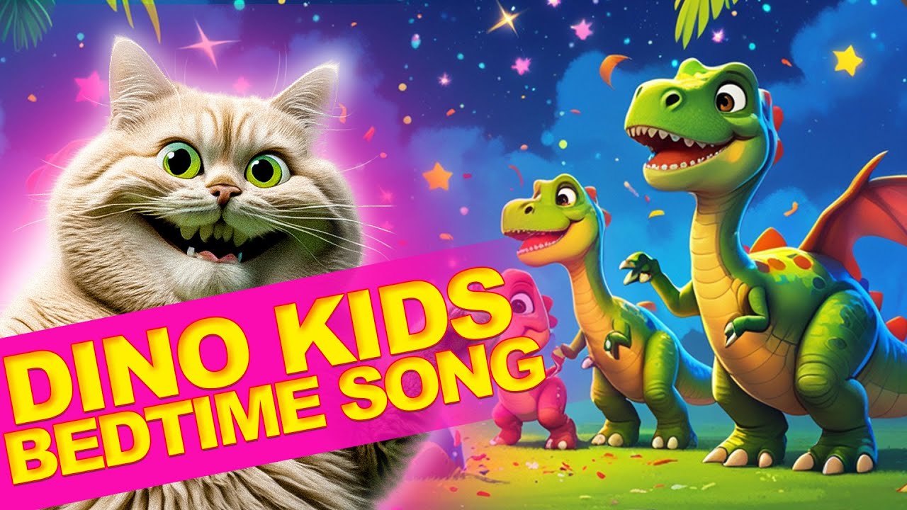 Dino Bedtime Song | Kids Song | Toddler Song