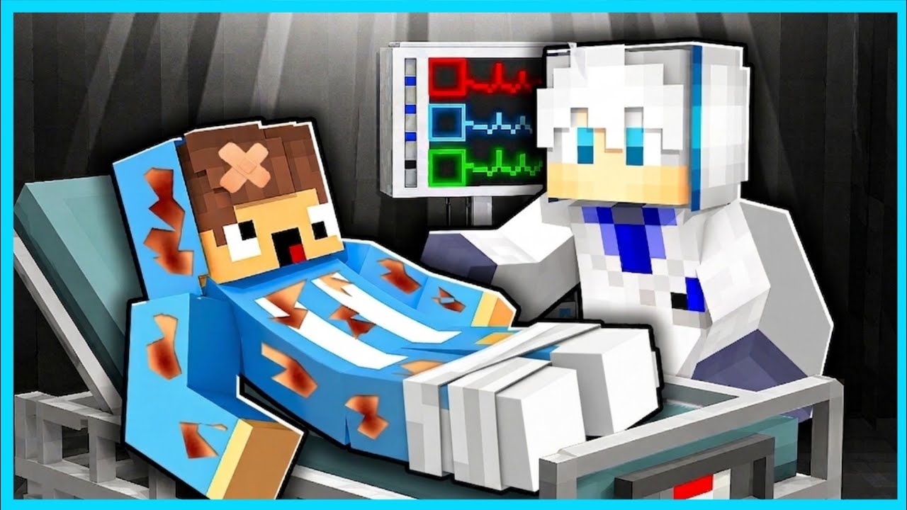 MIPAN & ZUZUZU PATAH TULANG DAN BUTUH DI OPERASI! MINECRAFT SURVIVAL