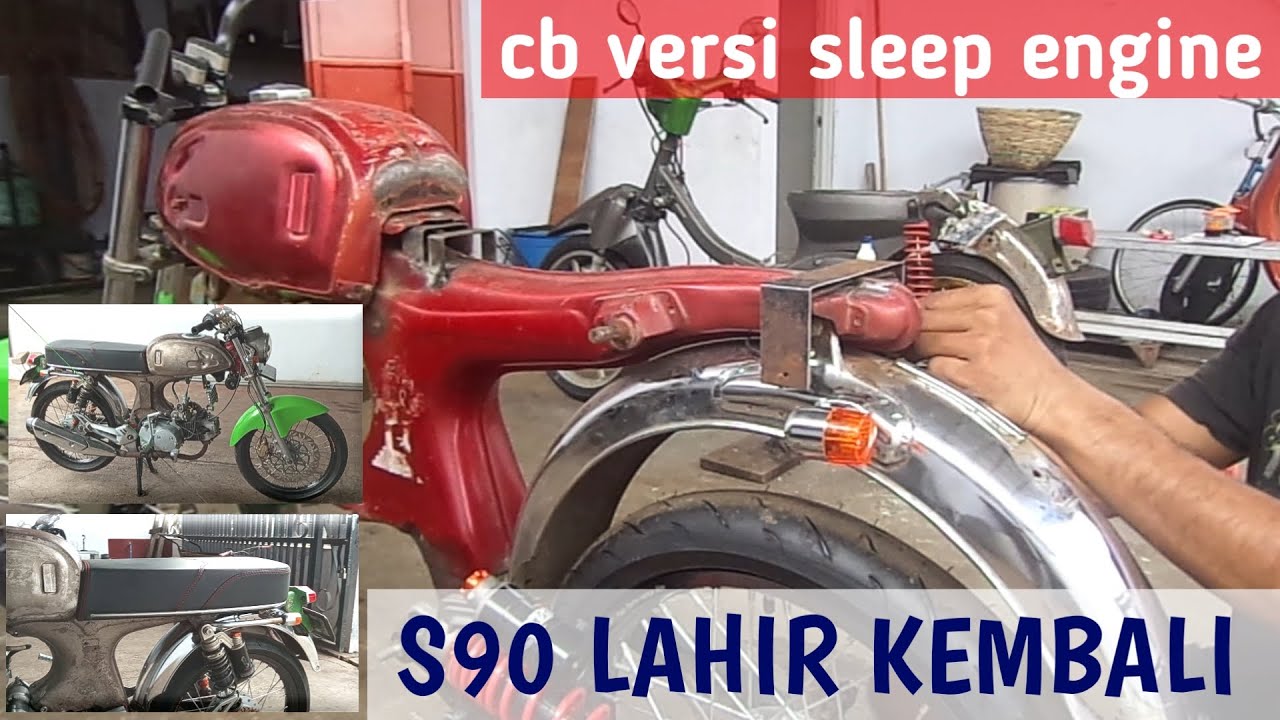 Full modifikasi s90/astra begel panjang.part 1 (tangki & jok)