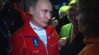 Putin takes center stage at Sochi Olympics but where's the party at?