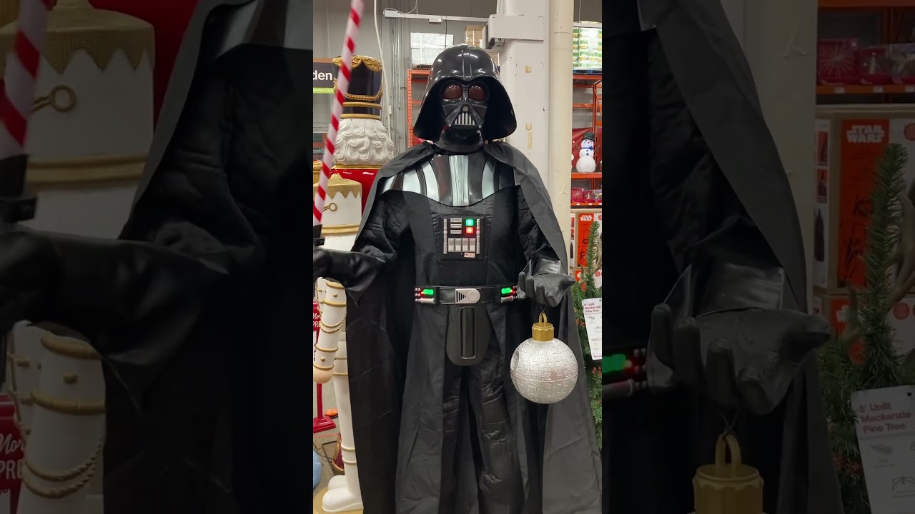 Home Depot Christmas 2025 7ft Darth Vader animatronic ⭐️